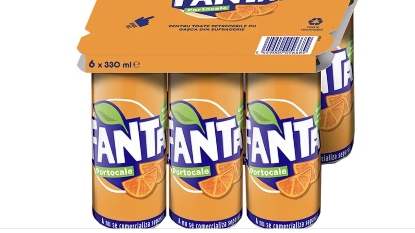 ANPC: România a solicitat verificarea etichetelor a trei produse Fanta în statele membre UE pentru depistarea dublului standard