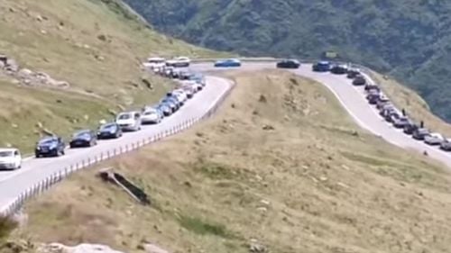 Transfăgărăşanul, închis pe tronsonul din judeţul Argeş, pentru desfăşurarea unei competiţii sportive