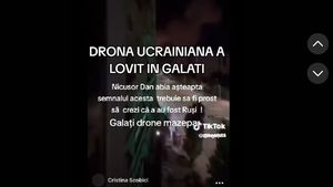 Fake-uri și narațiuni pro-ruse inundă rețele de socializare după ce o dronă rusească a explodat în Galați: ”Drona era ucraineană”, ”România e în război”, ”Nicușor aștepta semnalul”