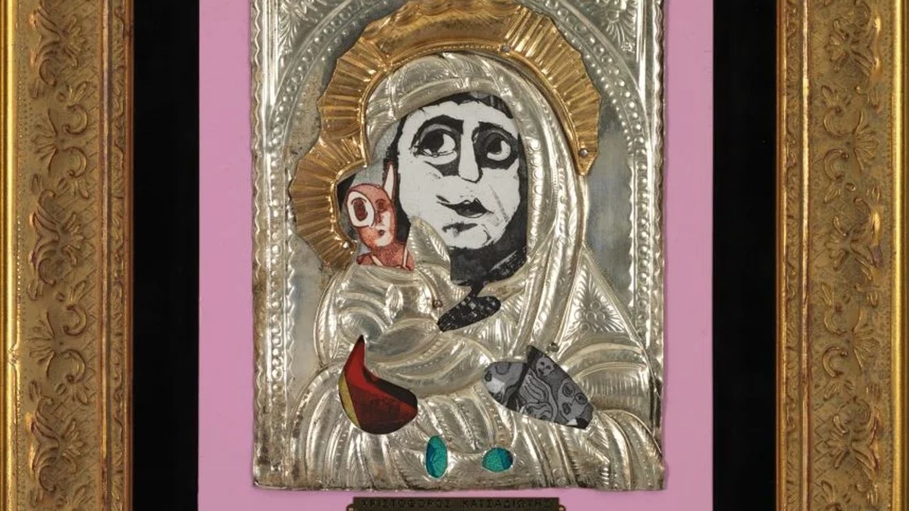 Un politician grec de extremă dreaptă a vandalizat opere de artă din Galeria Națională a Greciei, invocând "blasfemia” / Artistul a susținut că "religia e cel mai kitsch element al istoriei noastre populare"