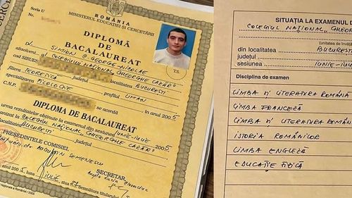 VIDEO Simion se laudă cu diploma sa de Bacalaureat, cu „10” la Limba Franceză. Prestația sa din emisiunea de la CNews: „Ce n’est pas… che..ă.î.hm..niște judecători nu pot decide procesul electoral”, „Nous voulons...îîî, ăă, îhm..o încetare a focului”
