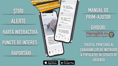 Aplicația RO-Alert a fost actualizată