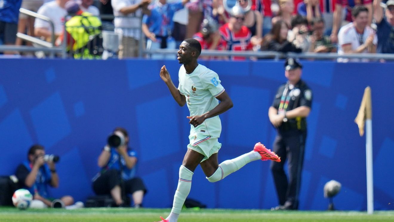 Ousmane Dembélé face tripla în 32 de minute și Franța învinge Norvegia cu 4-1