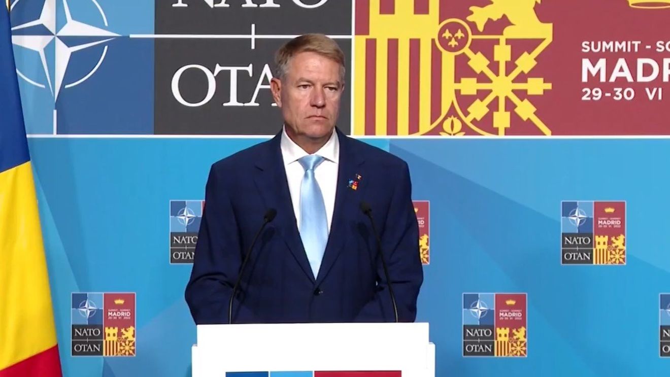 Iohannis, despre așteptările României la summitul NATO: consolidarea semnificativă a flancului estic, Marea Neagră să fie zonă de interes strategic, Rusia să fie declarată amenințarea semnificativă