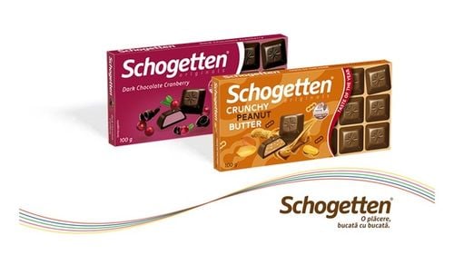 Bucuria vine din lucruri mici și dulci pe care le împarți cu cei dragi! Porționată discret în pătrățele individuale, ciocolata Schogetten are acum două arome noi: Crunchy Peanut Butter si Dark Chocolate Cranberry. (P)