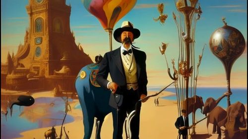 VIDEO Expoziția "Universul lui Salvador Dali" se deschide în 13 decembrie, la Hanul Gabroveni din Capitală, cu 170 de lucrări autentice Dali/ Cum vede un AI universul marelui artist spaniol