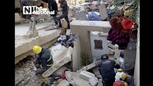 Iordania: Opt morți, căutările continuă sub dărâmăturile imobilului prăbușit marți