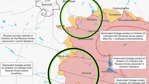 Situația din Selidovo este critică - surse ucrainene