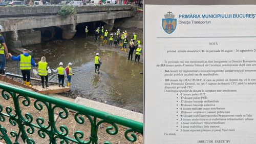DOCUMENTE Comisia tehnică de circulație a Primăriei Capitalei susține că nu poate elibera aviz pentru lucrările de la Planșeul Unirii pentru că Nicușor Dan i-a suspendat acest drept