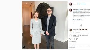 Maia Sandu s-a întâlnit la New York cu Alexander Soros, fiul miliardarului filantrop George Soros