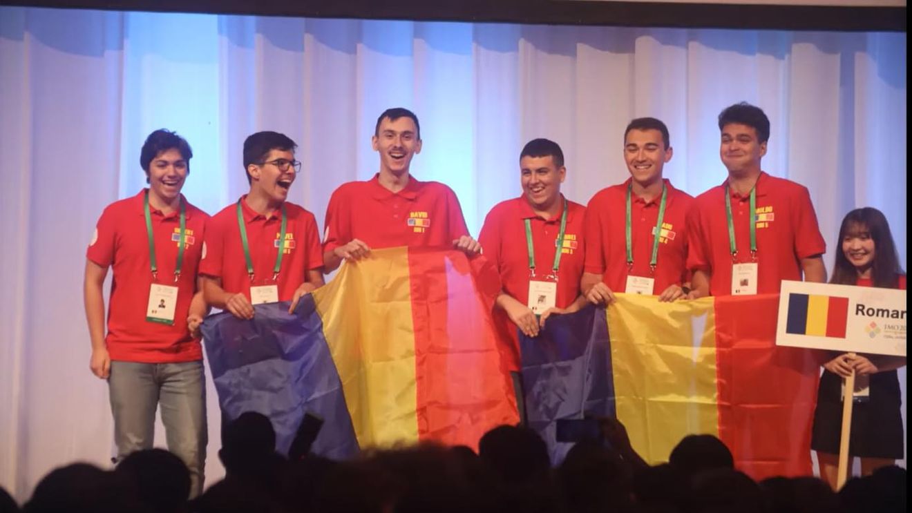 Rezultat istoric: Locul 4 în lume pentru România la Olimpiada Internațională de Matematică, un record din 1999 încoace, cu cinci medalii de aur și una de argint / Cine sunt elevii și ce au avut de rezolvat