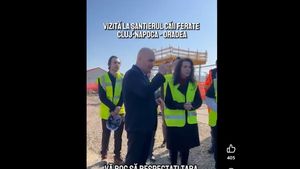 VIDEO Bolojan, avertisment pe șantierul căii ferate Cluj-Napoca - Oradea, care înregistrează întârzieri: „Să ne facem treaba. Respectați țara asta și oamenii care locuiesc în această zonă” / Care este stadiul lucrărilor