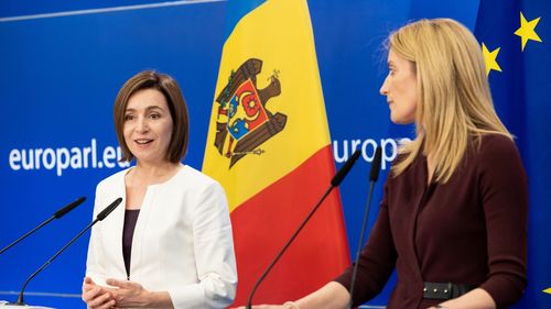 Tur de forță european la Chișinău: președinta parlamentului și președinta Comisiei Europene își arată solidaritatea cu Moldova