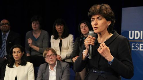 Unul dintre motivele pentru care candidata lui Macron pentru Comisia Europeană n-a reușit să-i câștige pe europarlamentari: A fost plătită cu 13.000 de dolari pe lună de un institut american în timp ce era europarlamentar