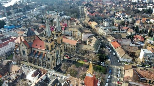 Inscripții antisemite pe pereții sinagogii Fabric din Timișoara