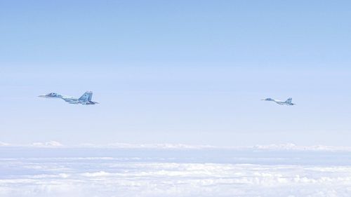 Trei avioane rusești au fost interceptate deasupra Mării Baltice