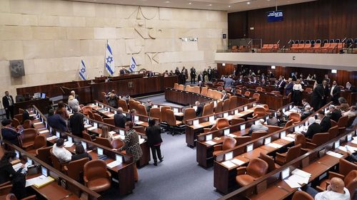 Parlamentul israelian a votat "în principiu împotriva" unui stat palestinian: "Un pericol existenţial"