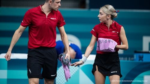 Jocurile Olimpice, tenis de masă: Ovidiu Ionescu şi Bernadette Szocs s-au calificat în sferturi la dublu mixt