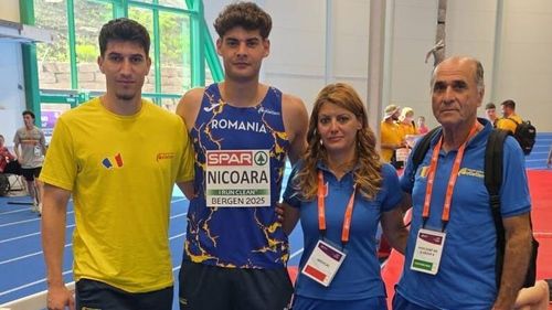 Răzvan Nicoară, locul 5 în finală la triplusalt, la Campionatele Europene de Atletism U23, de la Bergen