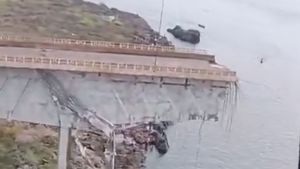 Ucraina revendică distrugerea unui pod feroviar peste Canalul Crimeii de Nord