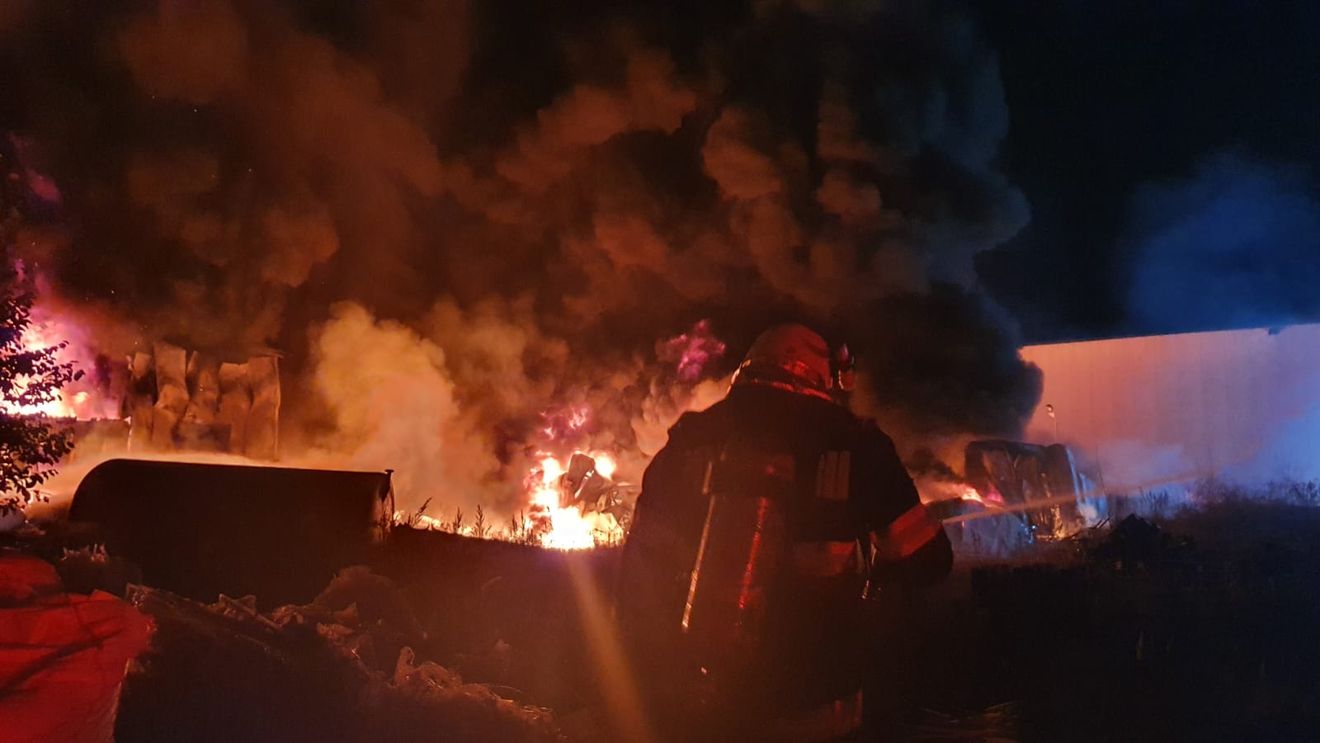 Incendiu la Spitalul de copii din Galați/ Au fost evacuate 42 de persoane