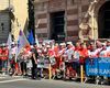 FOTO VIDEO: Protest al ambulanțierilor în fața Ministerului Sănătății / Ministerul anunță că solicită modificări la proiectul noii legi a salarizării