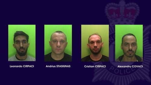 UK: Cinci români și un lituanian condamnați penal pentru furturi de autoutilitare în valoare de peste 200.000 de lire sterline / Erau expediate în România în întregime sau ca piese de schimb