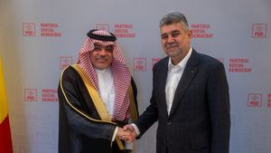 Marcel Ciolacu s-a întâlnit cu ambasadorul Arabiei Saudite în România