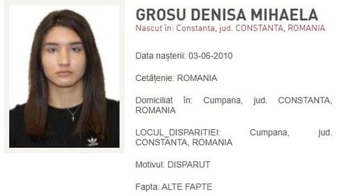 UPDATE O adolescentă din localitatea constănțeană Cumpăna a fost dată dispărută / Marian Rădună, prieten cu familia fetei, apel public: ”Să ridice ochii din telefoane și să ne ajute să o găsim”