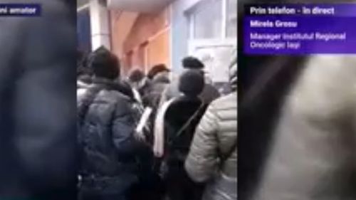 Coadă la Institutul Regional de Oncologie din Iași, unde sute de pacienți vin zilnic pentru tratamente și testare