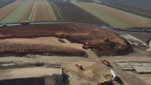 Lucrările la drumul expres Craiova - Piteşti, realizate în proporție de 42%. Termenul contractual de finalizare a proiectlui, ianuarie, 2024