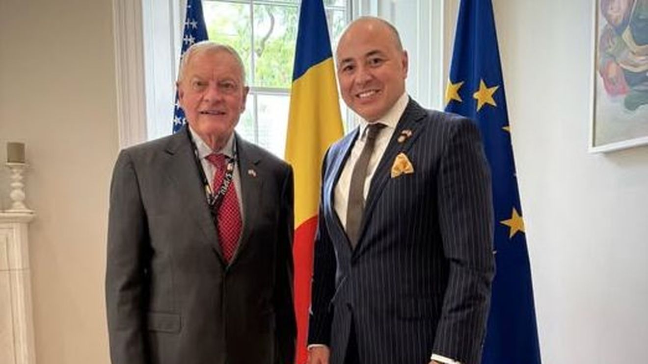 Ambasadorul României în Statele Unite s-a întâlnit cu Keith Kellogg, emisarul special al preşedintelui Trump pentru Ucraina