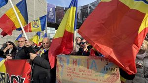 AUR organizează un protest, miercuri, în faţa sediului AEP și  în Piaţa Victoriei. La eveniment nu vor participa nici Călin Georgescu şi nici soţia acestuia, Cristela Georgescu