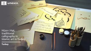 Caligrafia arabă a fost înscrisă de UNESCO în lista patrimoniului cultural imaterial al umanităţii