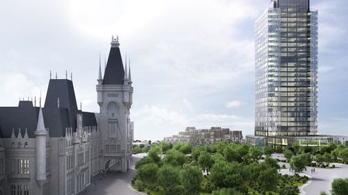 Scrisoare deschisă semnată de peste o sută de personalităţi ieşene pentru a opri construirea unui turn cu 27 de etaje lângă Palatul Culturii