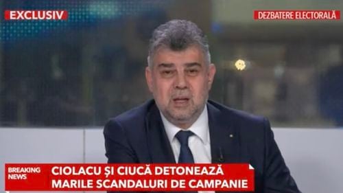 Ciolacu, la Antena 3, despre zborul cu jet privat plătit de Nordis: Mi se cere demisia pentru o cheltuială din bani privați / Dacă ar fi o asemenea călătorie, vorbim de o călătorie a mea privată, pe banii mei, cu plăți din contul personal / Nu am fost în nici un avion închiriat de Nordis