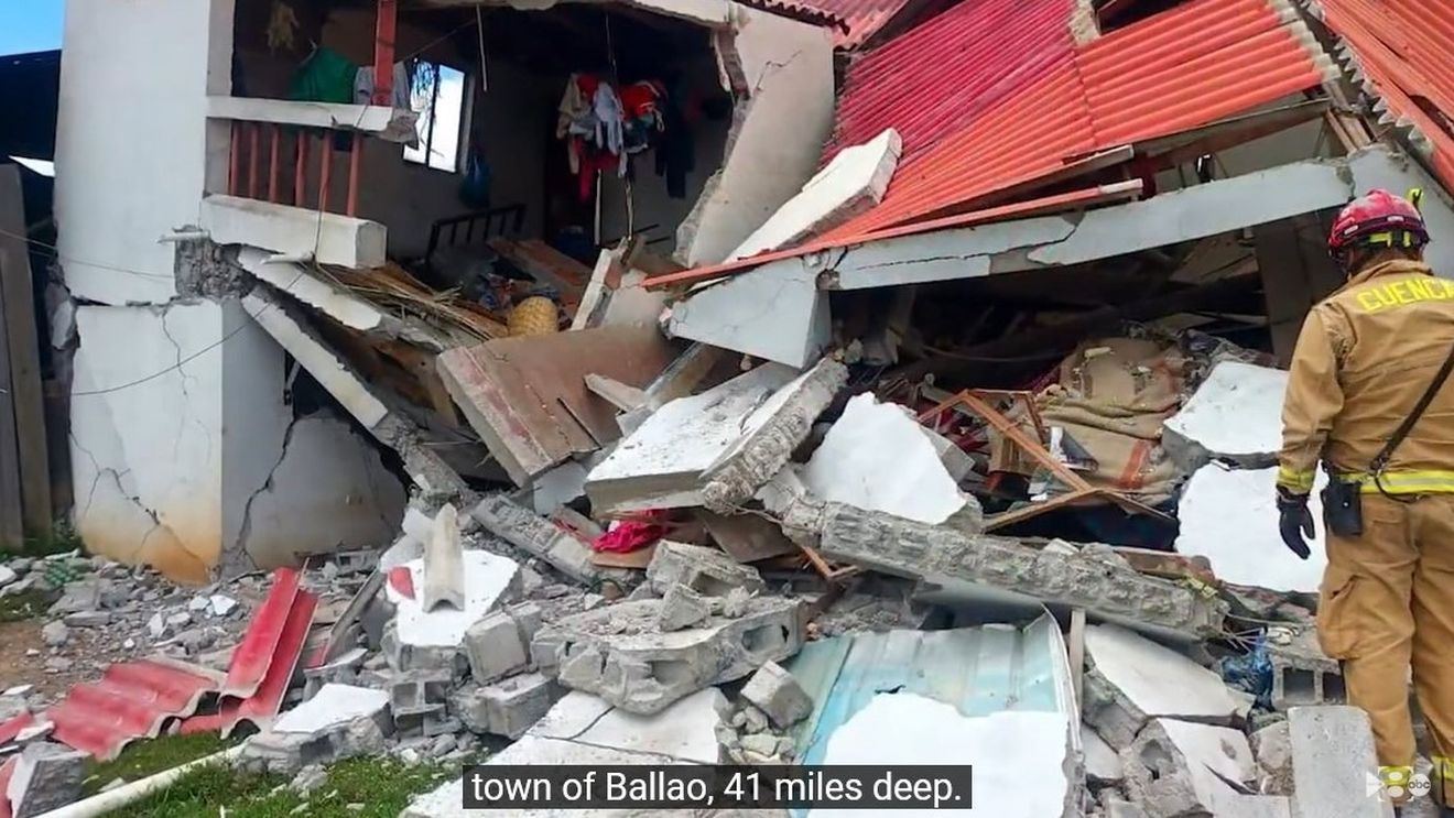 UPDATE Ecuador: Cel puţin 15 morţi după un seism cu magnitudinea de 6,8 grade