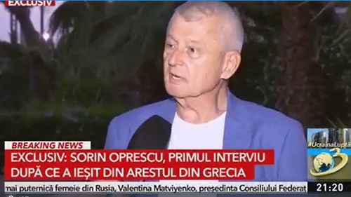 Oprescu, interviu la Antena 3: Nu am fugit nicăieri, eram acasă, îmi definitivam actele de rezidență începute cu 6 luni în urmă. Nu m-am dus să mă ascund nicăieri. Trăiam cu speranța că se va face dreptate