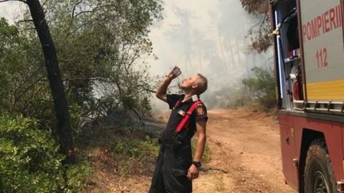 Pompieri români au plecat spre Grecia într-un program european