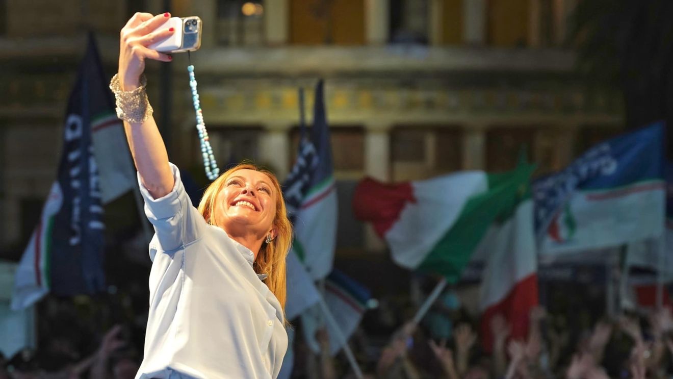 Giorgia Meloni pledează pentru o „Europă a patrioţilor”, într-un mesaj transmis la un miting, în Madrid