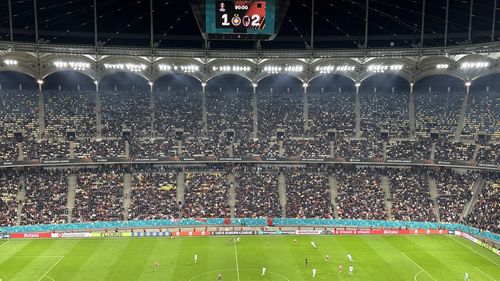 FCSB cedează pe teren propriu cu Bologna, scor 1-2, și rămâne cu trei puncte din trei etape în Europa League