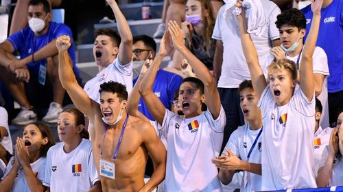 România a ocupat locul trei în clasamentul final pe medalii la Campionatelor Europene de înot / Ungaria și Polonia, pe primele locuri