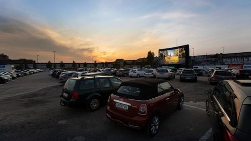Cinema Drive In în Galați pe perioada pandemiei - proiect al primăriei