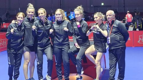 Echipa feminină de tenis de masă a României este în sferturile Campionatului Mondial pe echipe și s-a calificat la Jocurile Olimpice din 2024