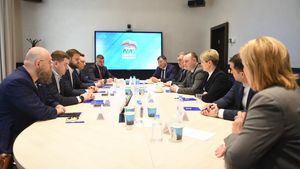 Republica Moldova: O delegație a socialiștilor conduși de Igor Dodon s-a întâlnit cu reprezentanți ai partidului lui Vladimir Putin, la Moscova