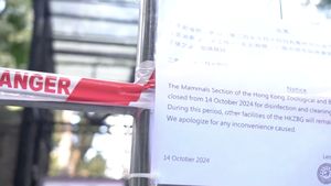 O secţiune a principalei grădini zoologice din Hong Kong, închisă publicului din cauza morţii a opt maimuţe