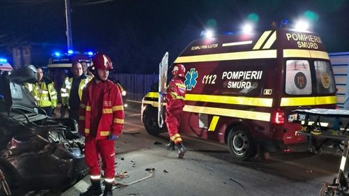 Doi polițiști au murit și unul este rănit după un accident auto în Târgu Lăpuș