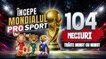 Începe Mondialul ProSport! 104 meciuri trăite minut cu minut și analizate de fotbaliști și antrenori de top, 44 de zile cu materiale de colecție, eroi și povești de neuitat într-o experiență integrată unică pe piața media din România!