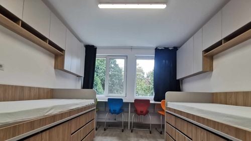 VIDEO&FOTO Cum arată căminul Universtății de Vest din Timișoara, refăcut complet în ultimii trei ani / C16 a ajuns viral și pe TikTok