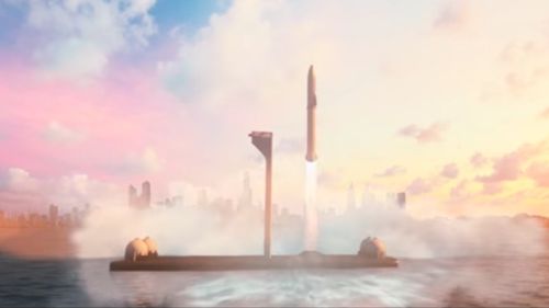 VIDEO SpaceX, compania lui Elon Musk, construiește aeroporturi plutitoare pentru rachete și transport aerian hipersonic